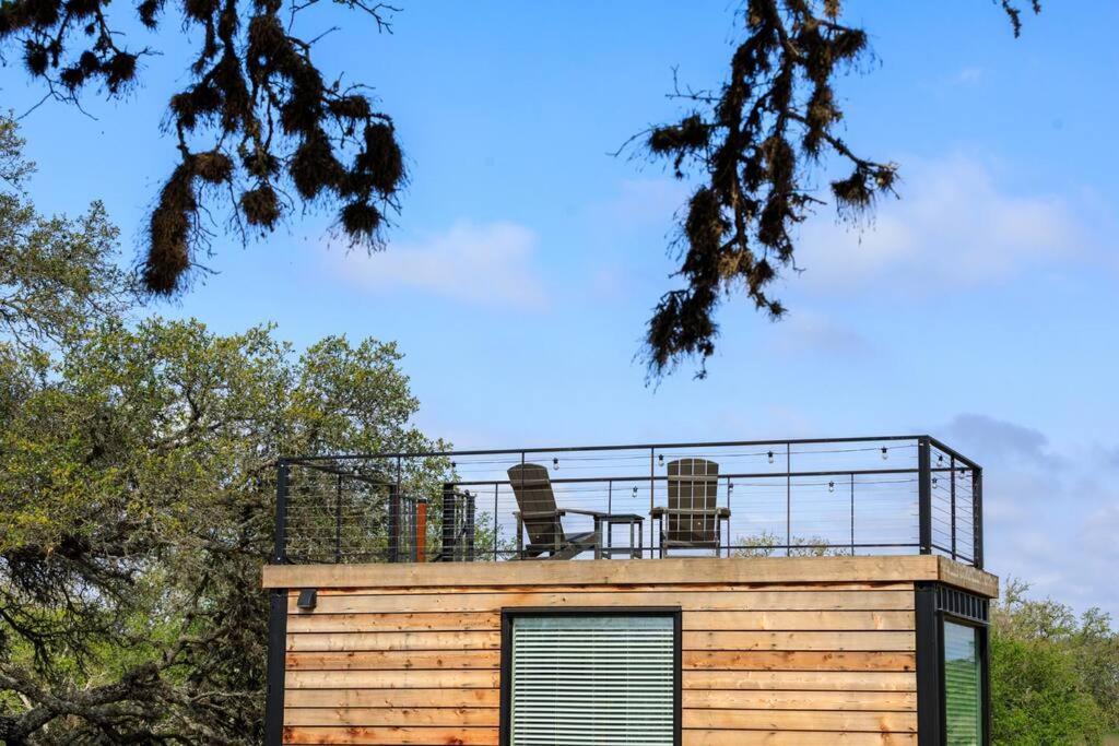 New The Sunset Luxury Container Home Fredericksburg Eksteriør billede